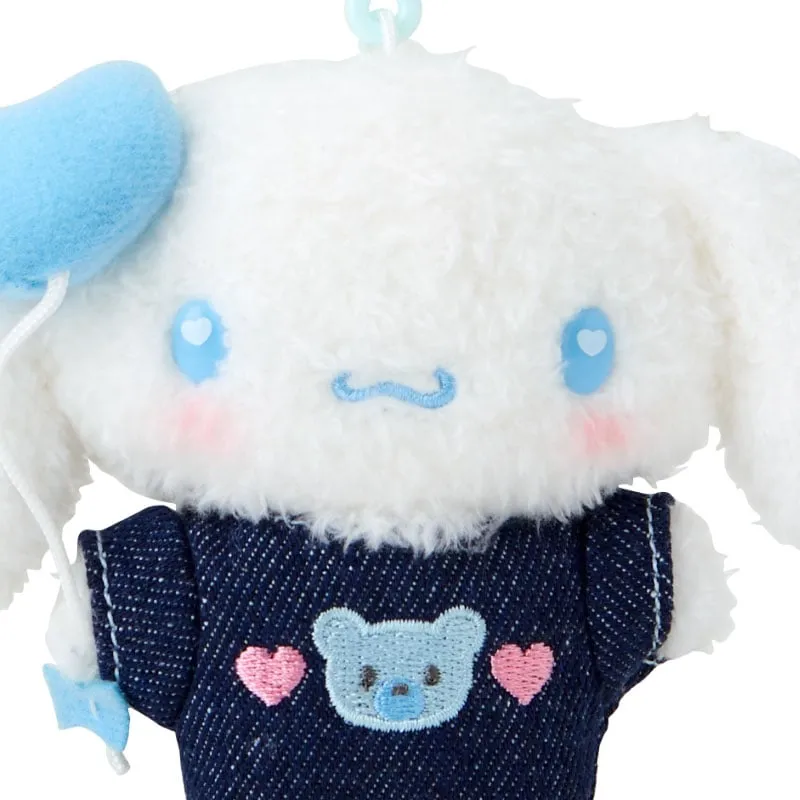 Hello Kitty Denim Patch Series Cinnamoroll nøkkelringmaskot med klips