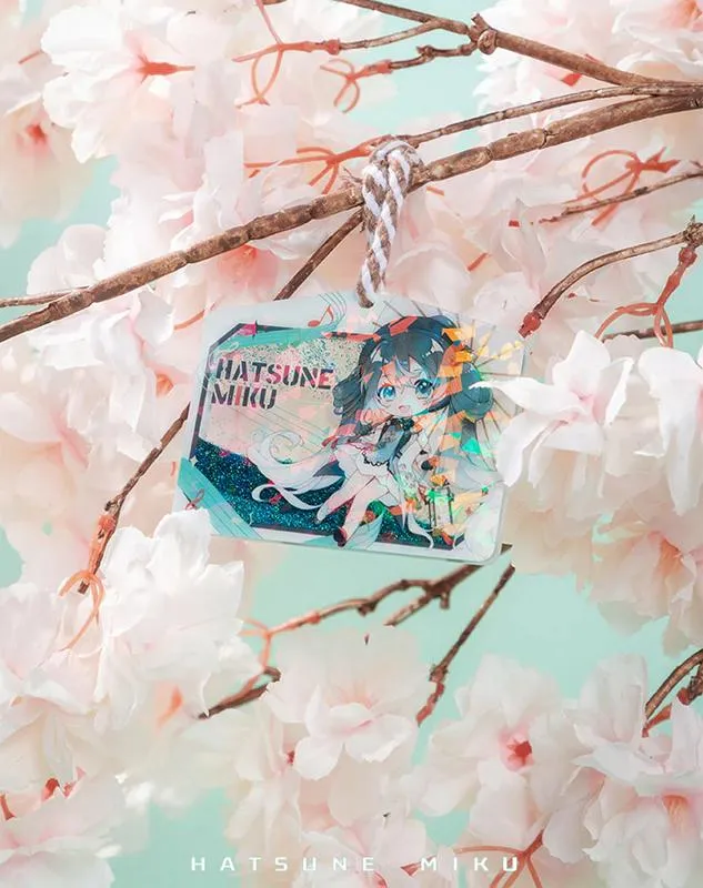 Neo Tokyo Vocaloid Hatsune Miku 16th Anniversary akrylnøkkelring 9 cm