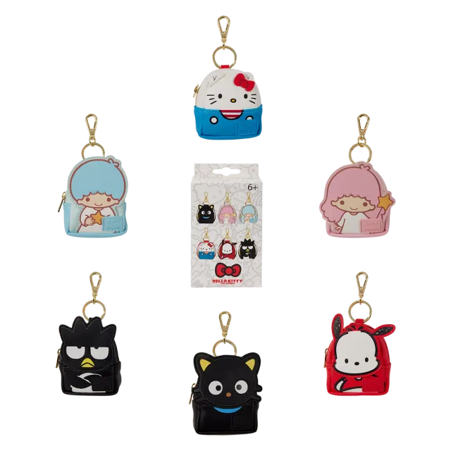Hello Kitty and Friends x Loungefly Mini Backpack nøkkelring blind box