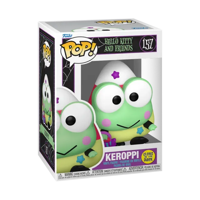 Funko Pop! Keroppi Spooky Glow in the Dark figur nr. 157