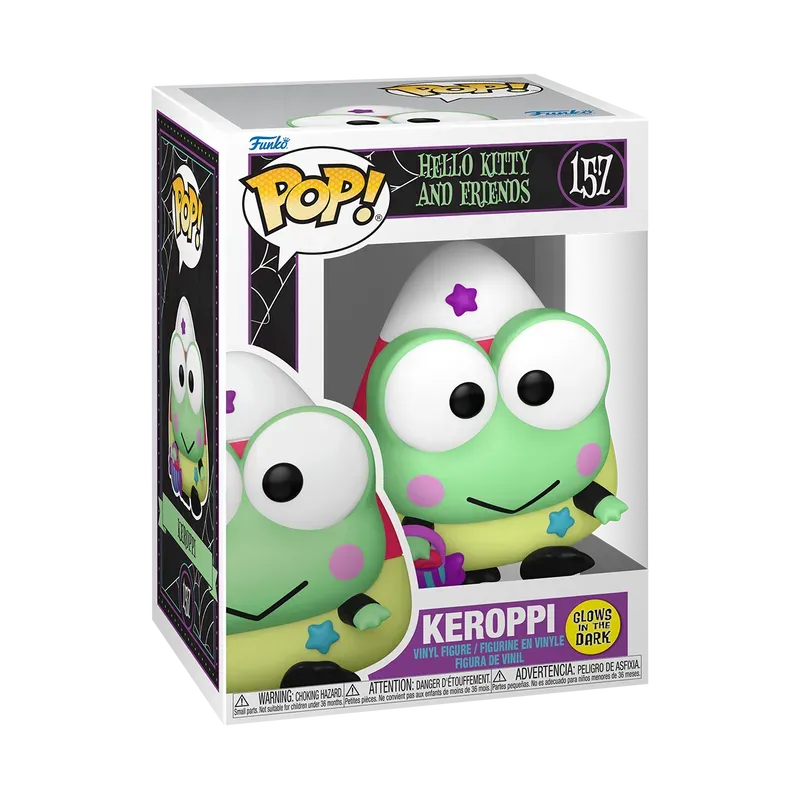 Funko Pop! Keroppi Spooky Glow in the Dark figur nr. 157