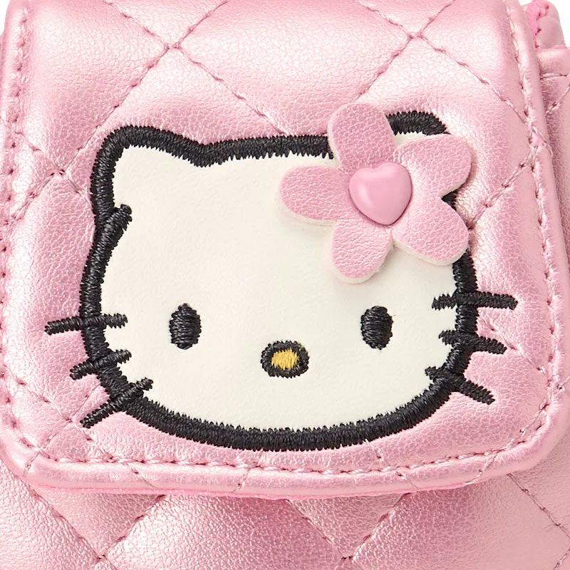 Hello Kitty Mini Quilt Series Pink Mini Backpack Bag Charm rosa miniryggsekk