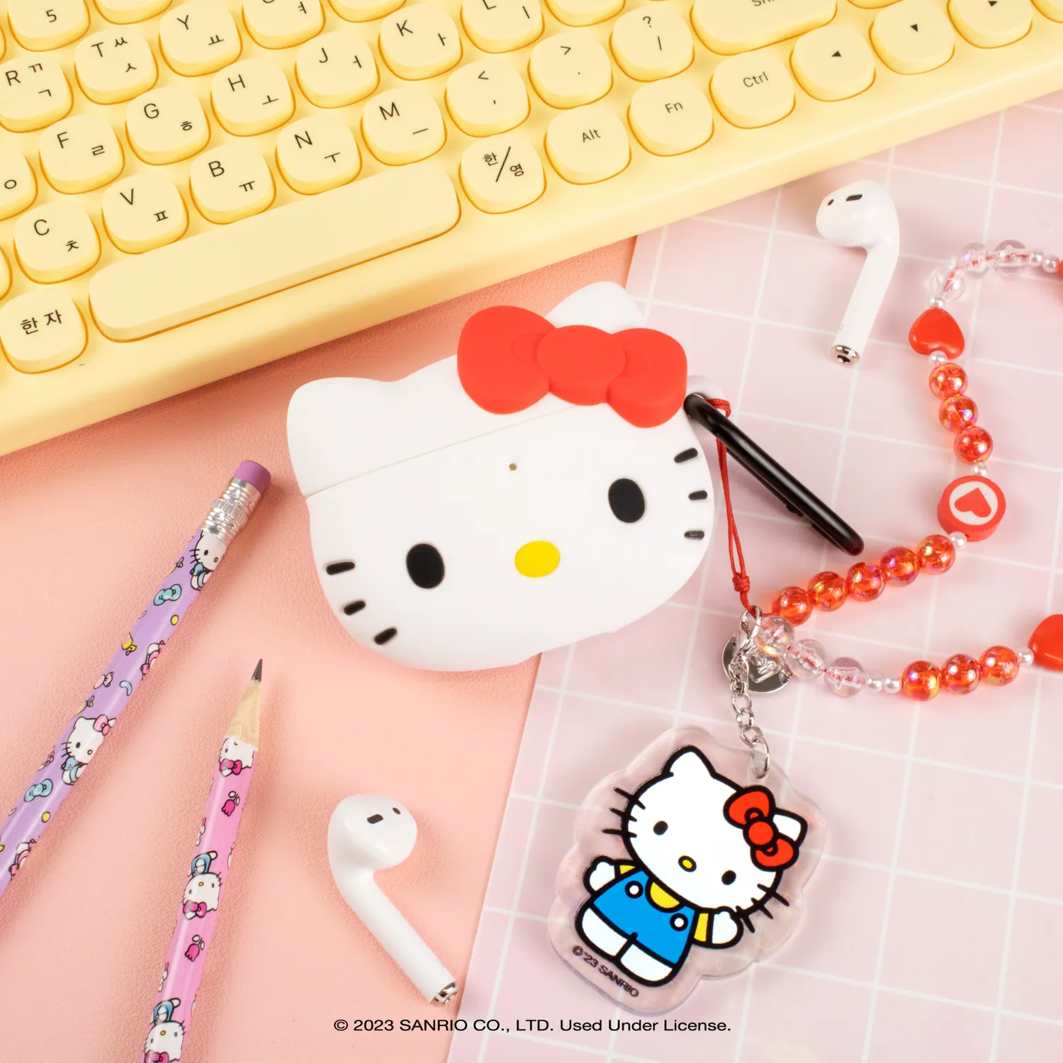 Hello Kitty AirPods Case deksel 1./2. gen