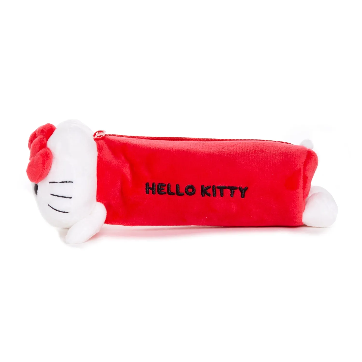 Hello Kitty Plush Pal plysj-pennal med glidelås