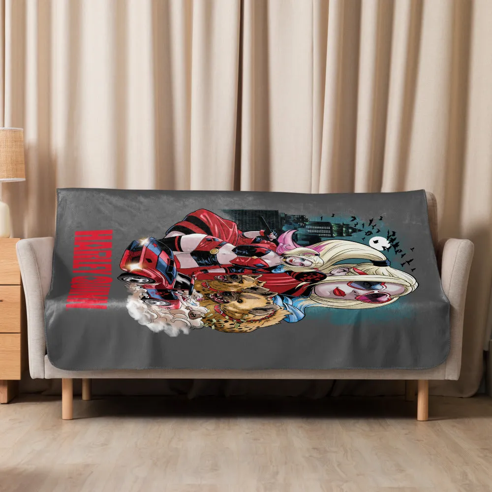 Batman HARLEY QUINN Top Billing Sherpa-teppe 50 x 60 tommer
