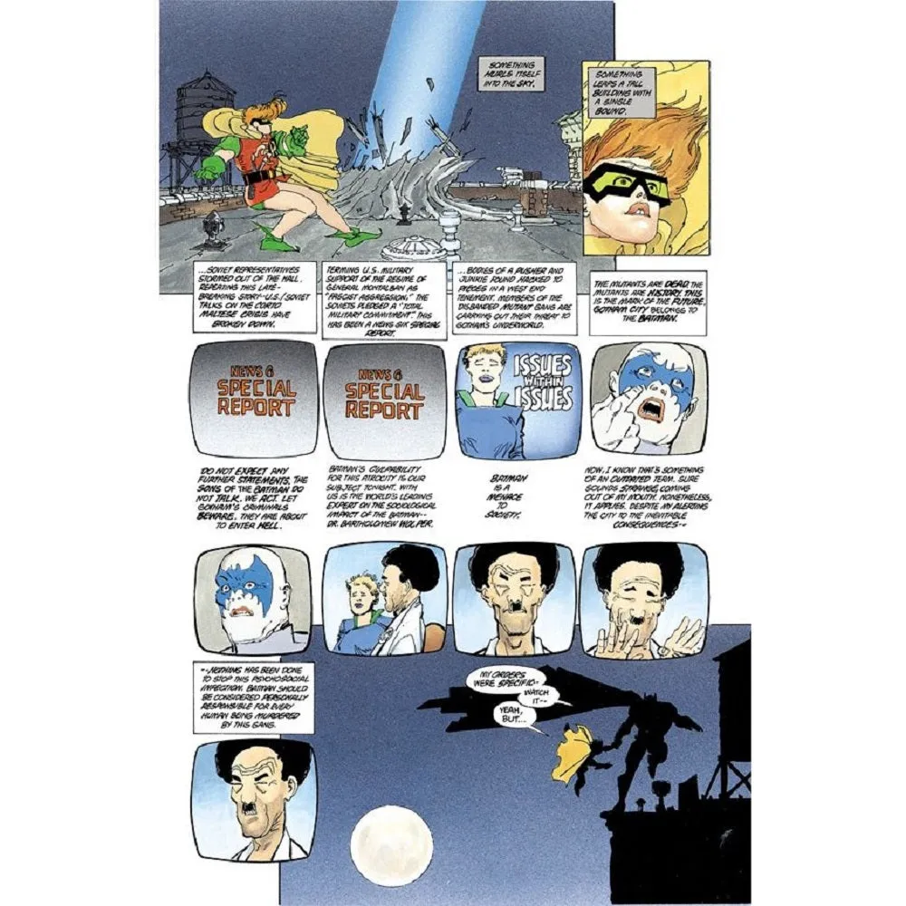 Batman: The Dark Knight Returns Deluxe Edition grafisk roman innbundet 280 sider