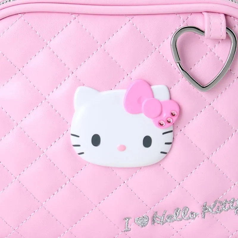 Hello Kitty I Love Hello Kitty Series quiltet sminkepung rosa