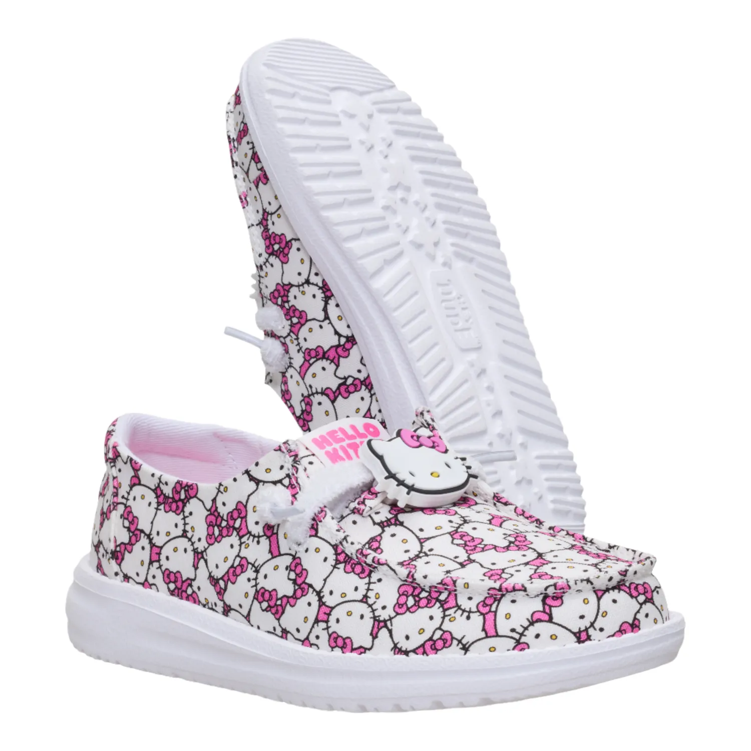 Hello Kitty x HEYDUDE Wendy slip-on sko for barn, multicolor