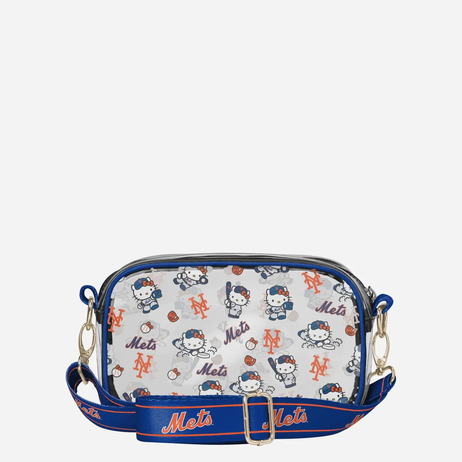 Hello Kitty x New York Mets Clear Crossbody Bag veske 2 l