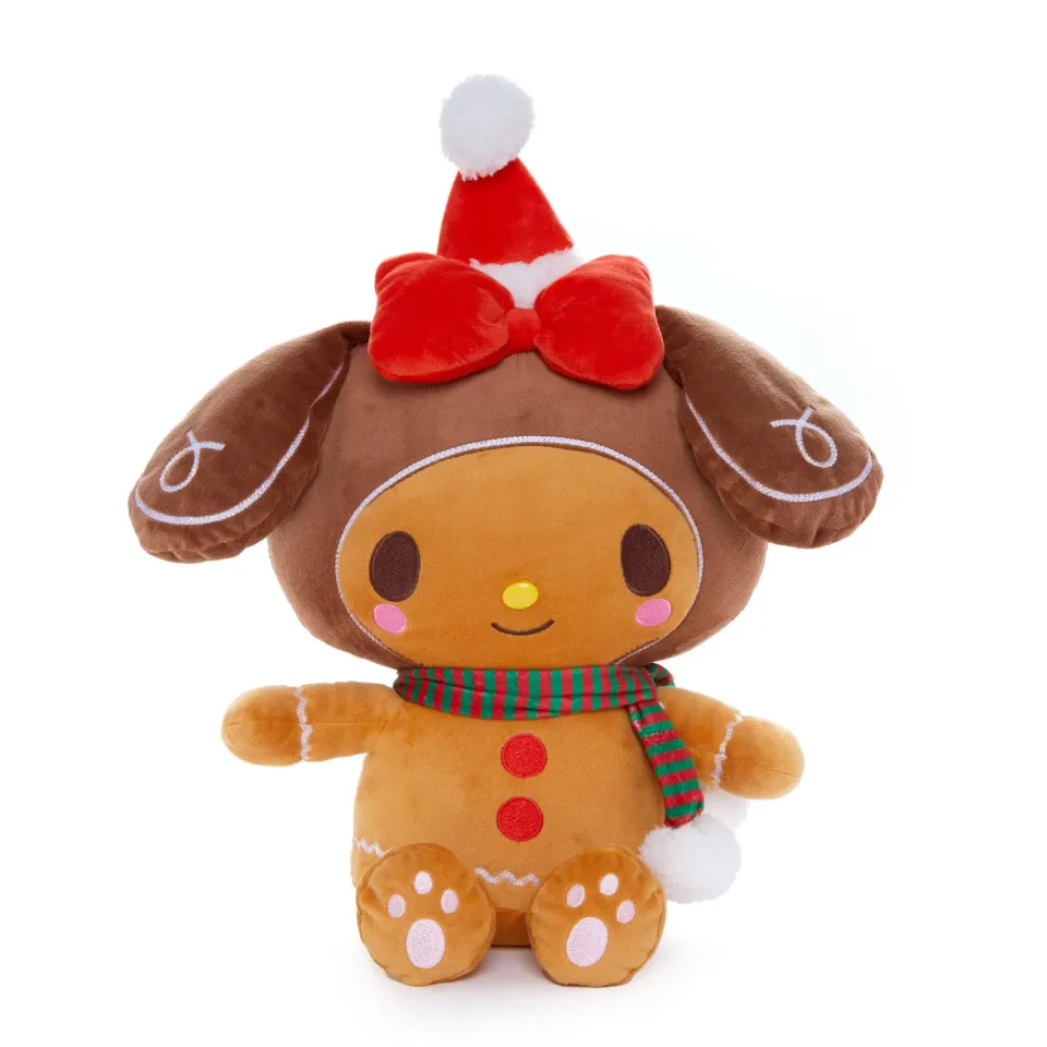 Hello Kitty My Melody Holiday Gingerbread Friends 12" plysjbamse