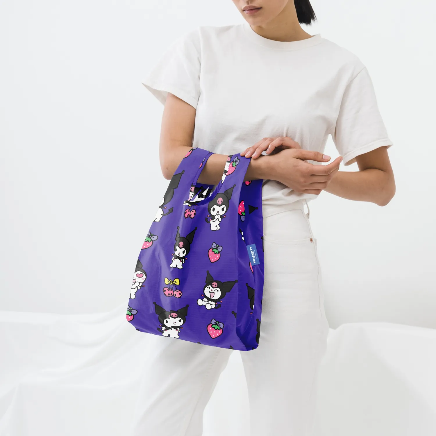 Hello Kitty Kuromi x Baggu Baby Baggu handlenett lilla
