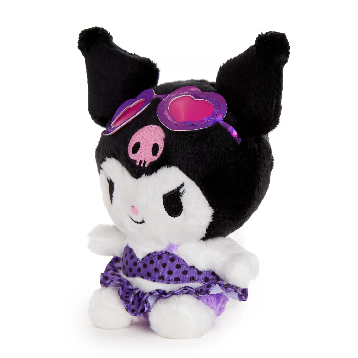 Hello Kitty Summer Swim Kuromi 7" Plush kosedyr 18 cm