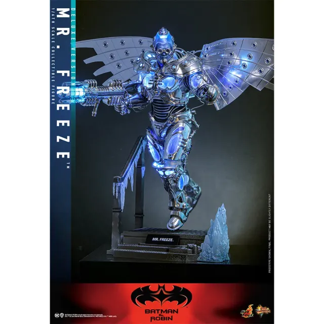 Batman & Robin Mr. Freeze Deluxe samlerfigur Sixth Scale