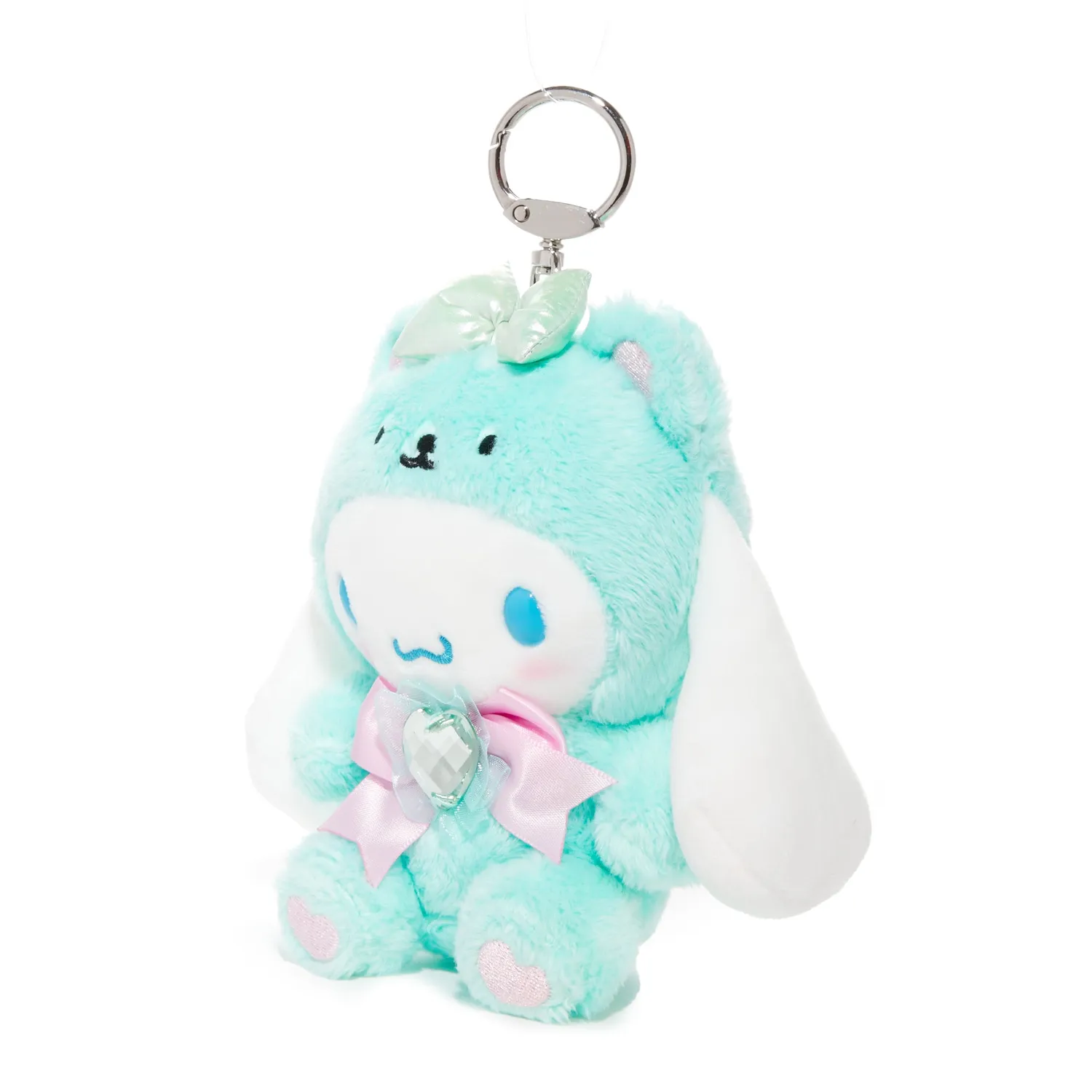 Hello Kitty Cinnamoroll Birthstone Mascot Keychain nøkkelring mai smaragd