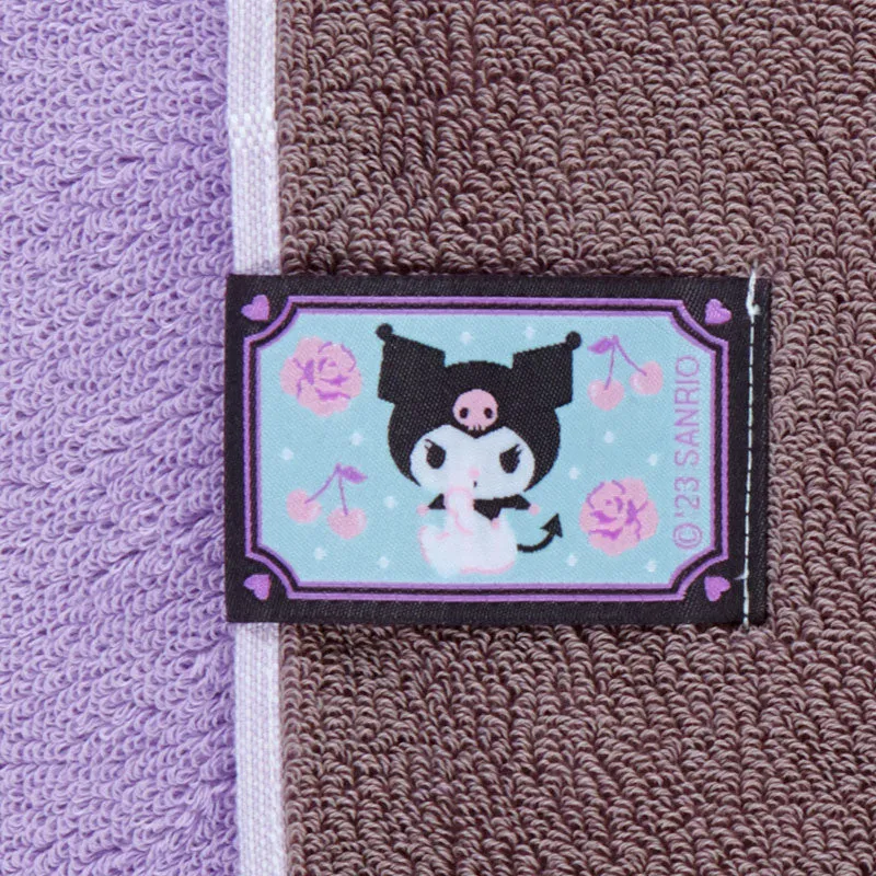 Hello Kitty Kuromi Compact Reversible Bath Towel badehåndkle vendbart