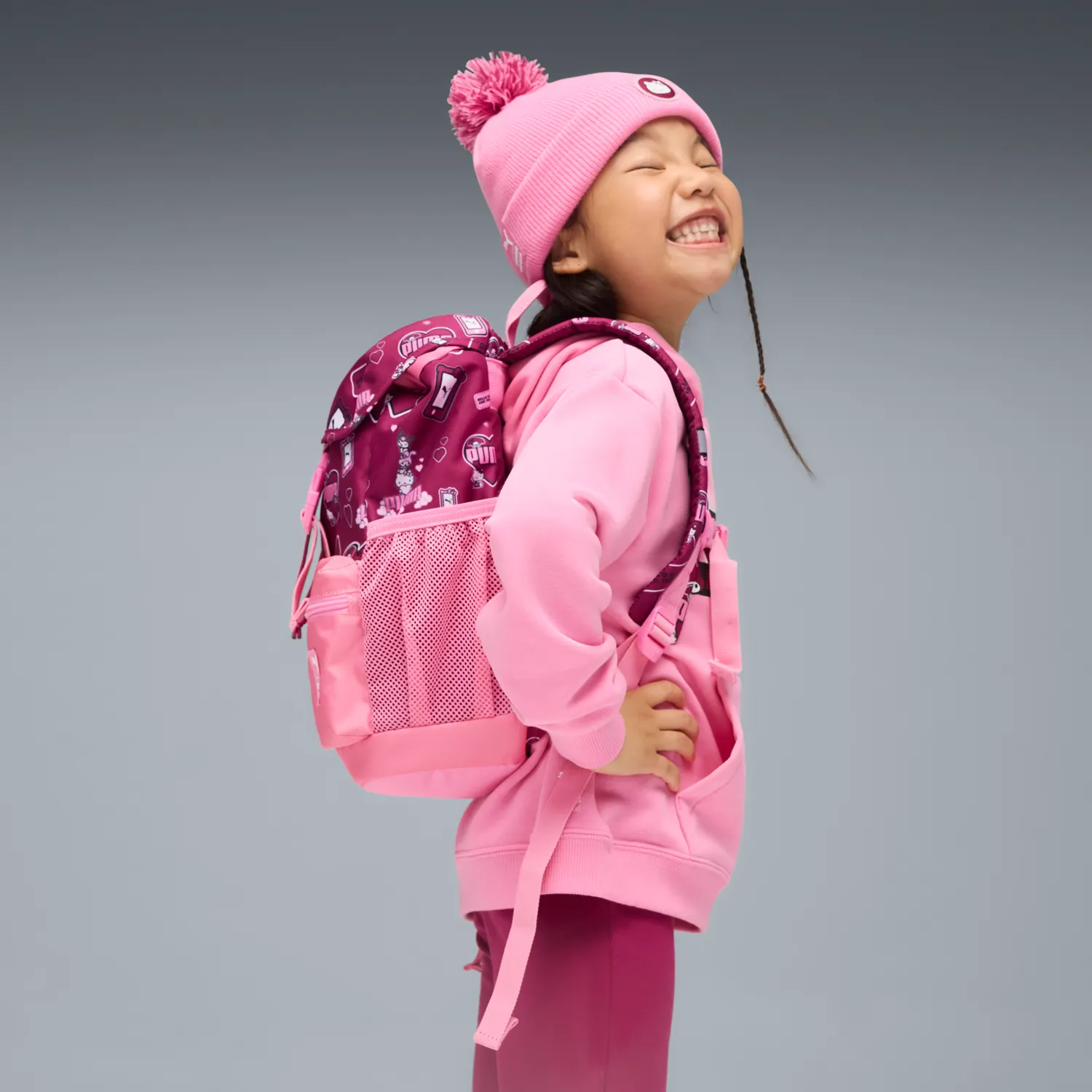 Hello Kitty and Friends PUMA barneryggsekk Posie Pink