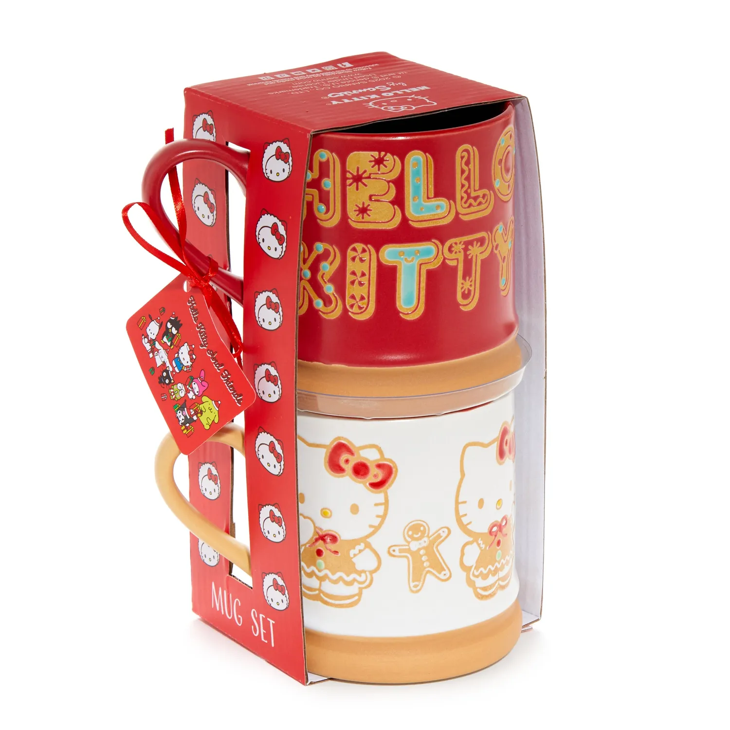 Hello Kitty Gingerbread Holiday keramikkrus 2-pakning 473 ml