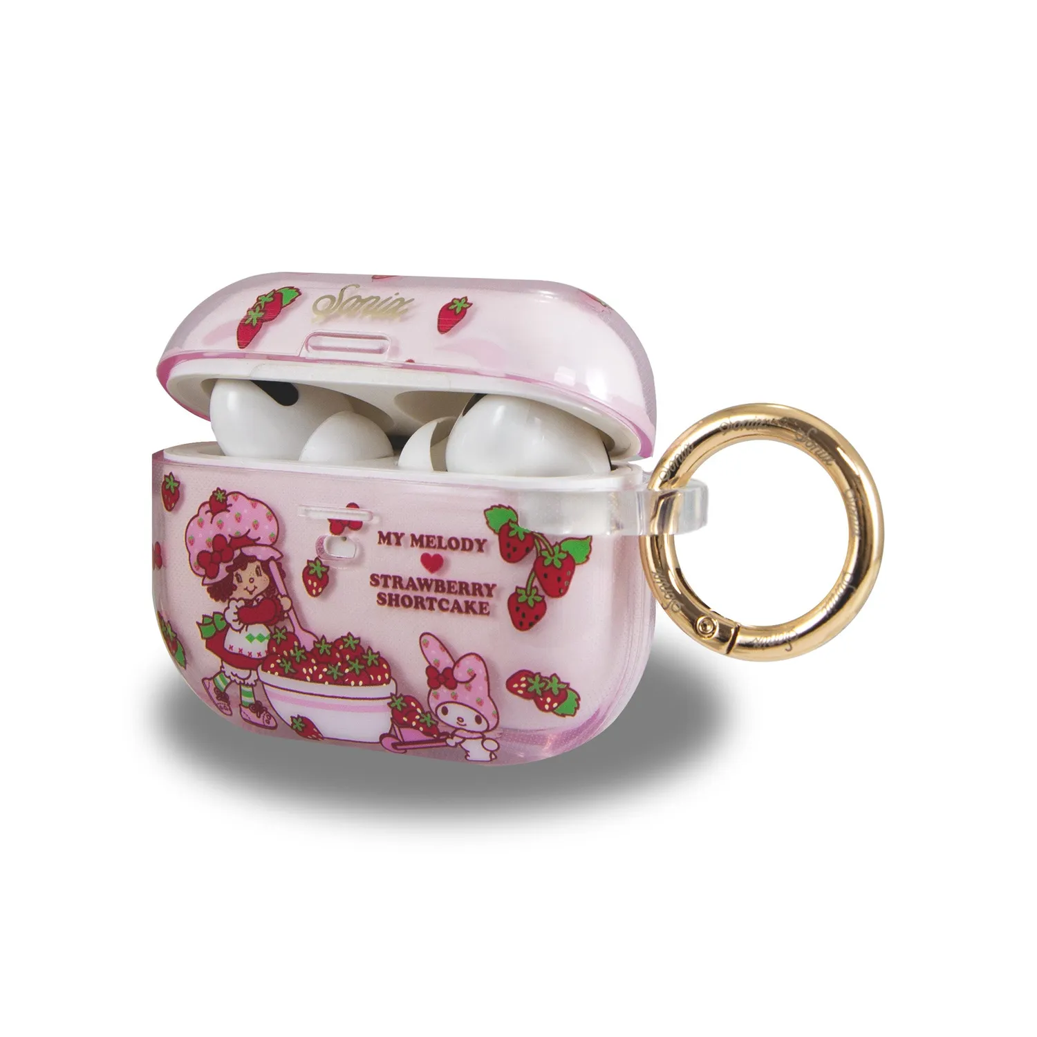 Hello Kitty My Melody x Sonix Strawberry Shortcake AirPods Pro-etui