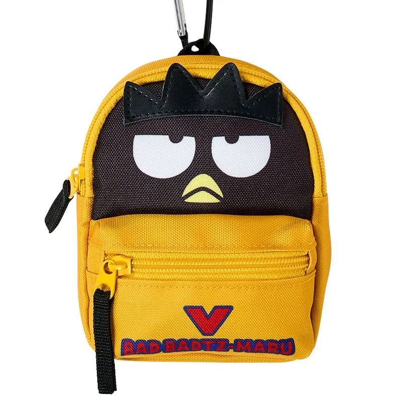 Hello Kitty All Together Hapidanbui Badtz-maru Mini Backpack Charm miniryggsekk