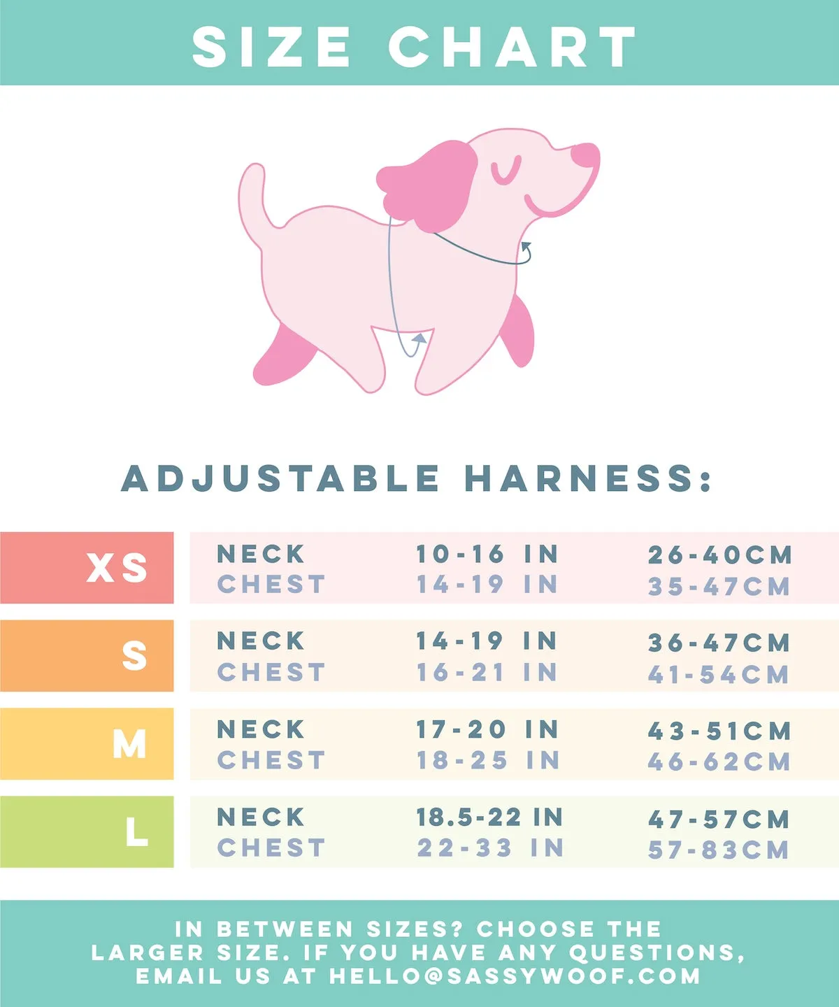 Hello Kitty Cinnamoroll x Sassy Woof hundesele Clouds XS–M