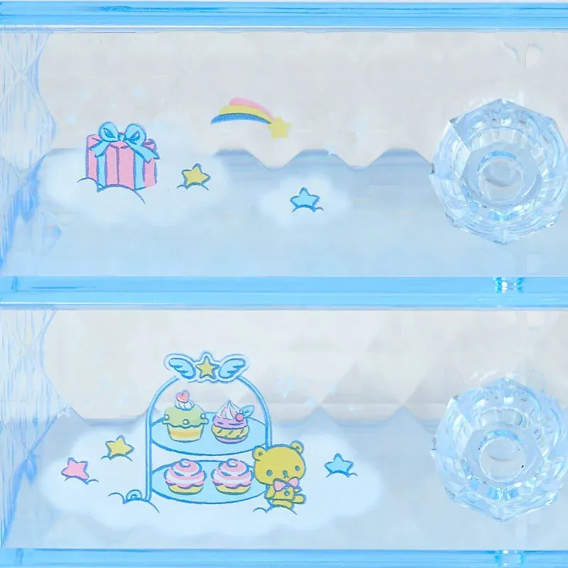 Hello Kitty Facets Room Series Cinnamoroll Mini Storage Chest skuffeskap