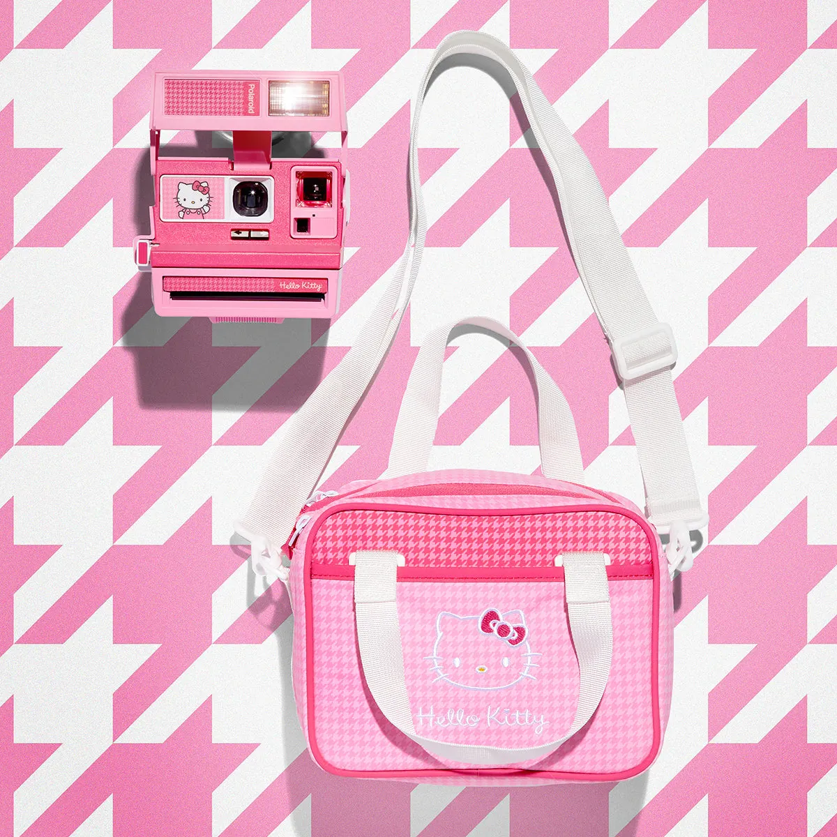 Hello Kitty Perfectly Pink 600 Instant Film Camera Bag kameraveske