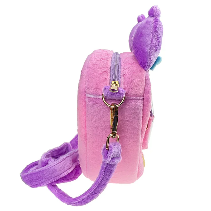 Hello Kitty Kuromi Loves U plysj crossbody-veske