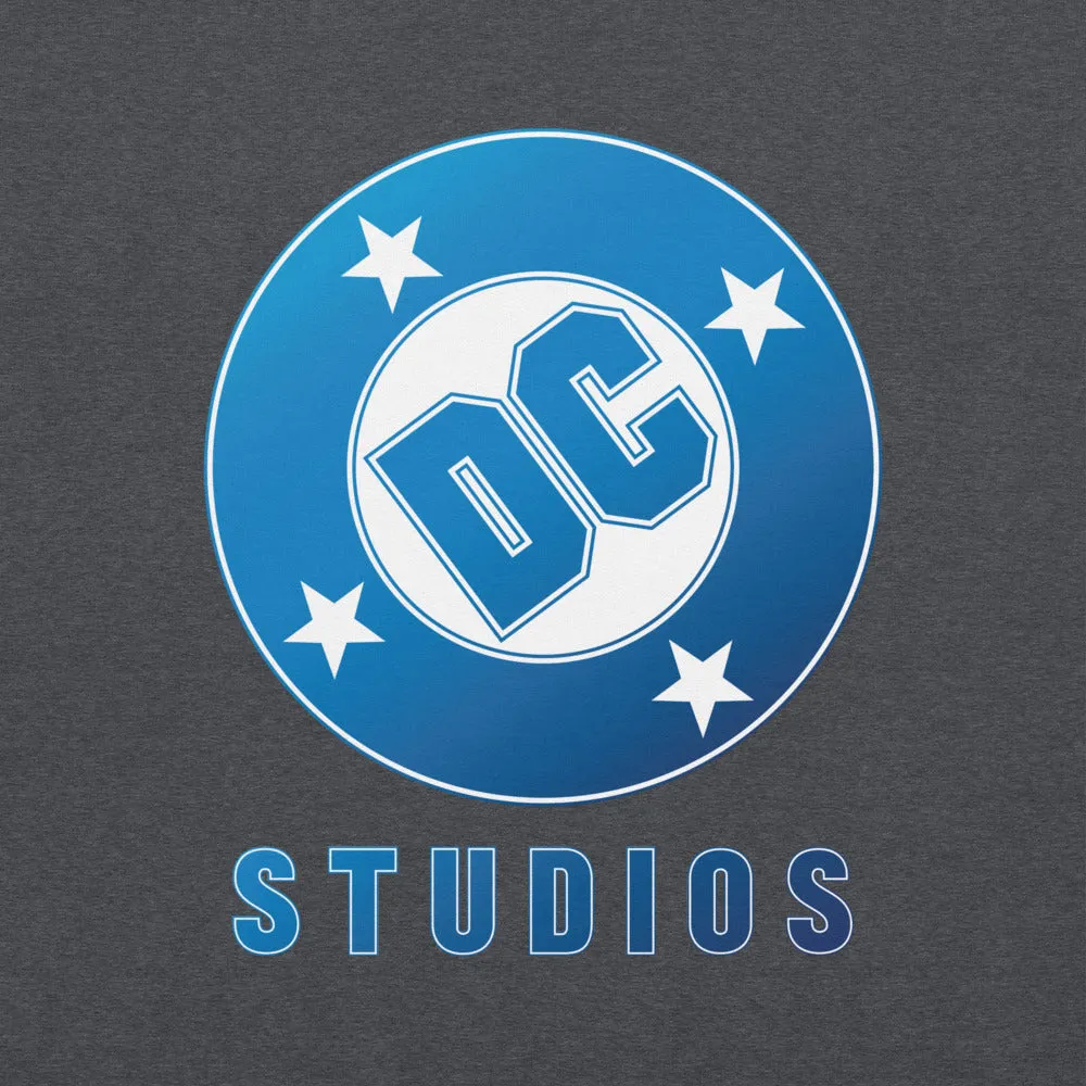 Batman DC Studios Blue Logo-hettegenser svart 50/50