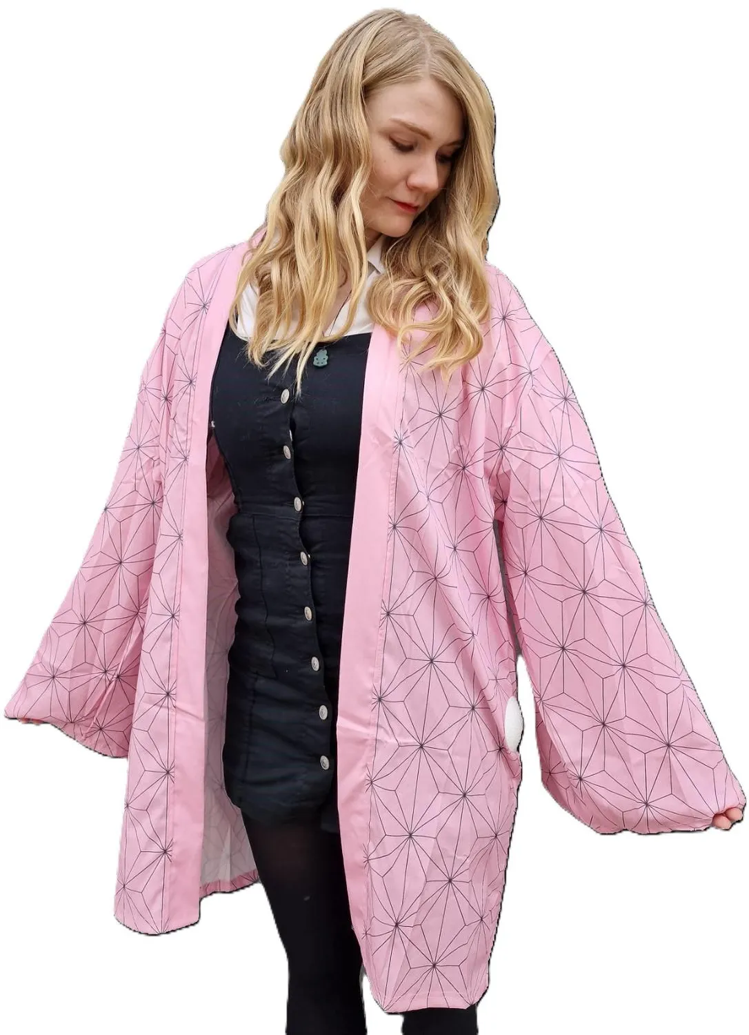 Neo Tokyo Demon Slayer Long Happi Nezuko jakke one size polyester