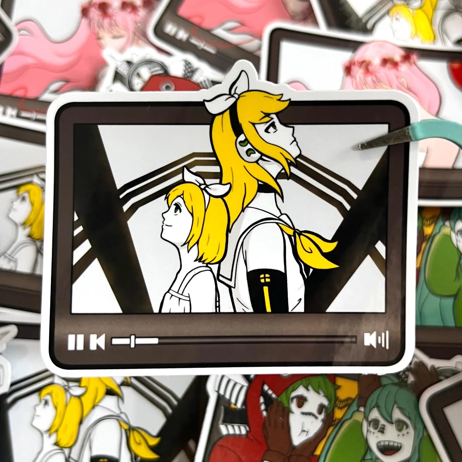 Kururu4ever Vocaloid Classics Song Stickers Matryoshka