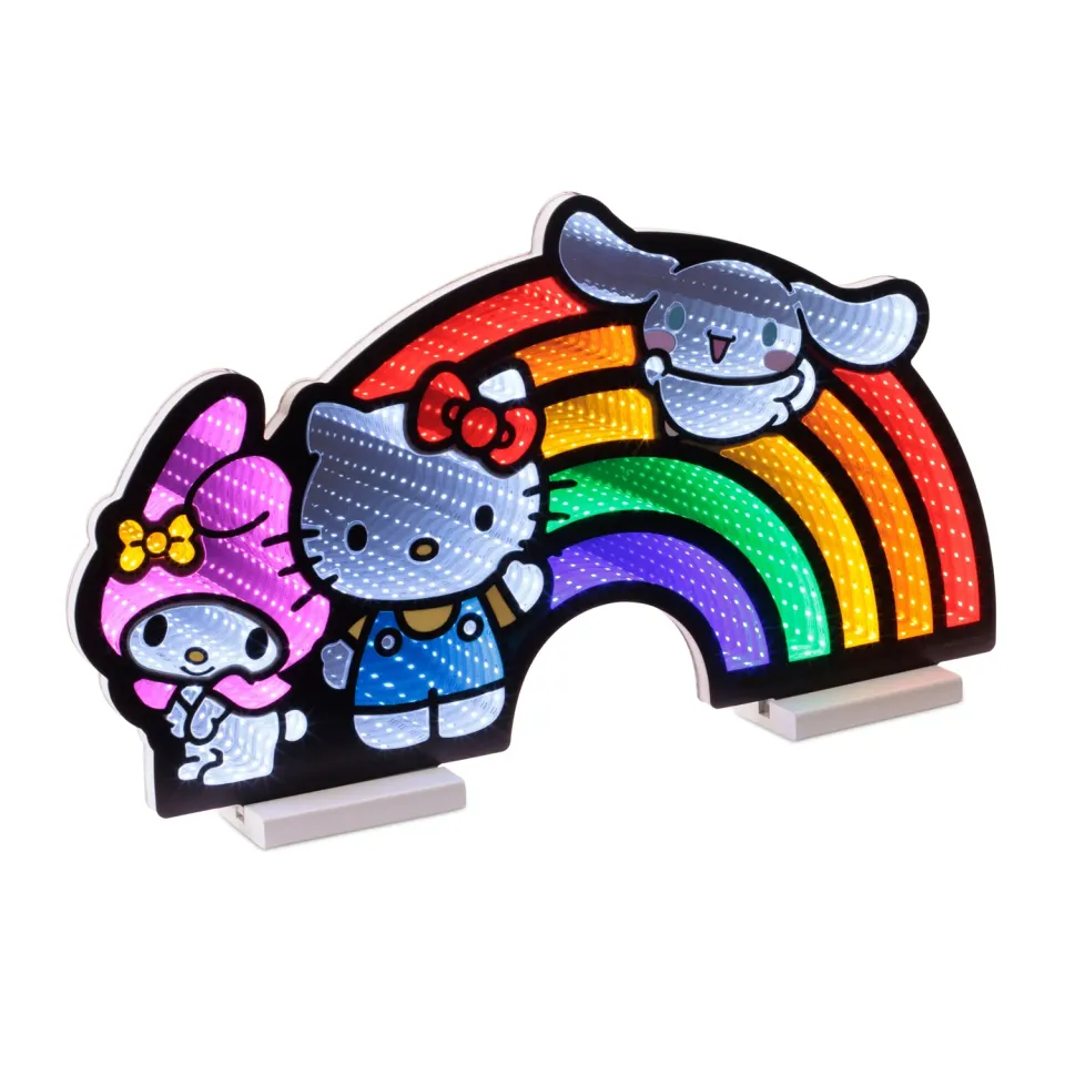 Hello Kitty and Friends 24" Rainbow Ekkolight Infinity Light LED-lys