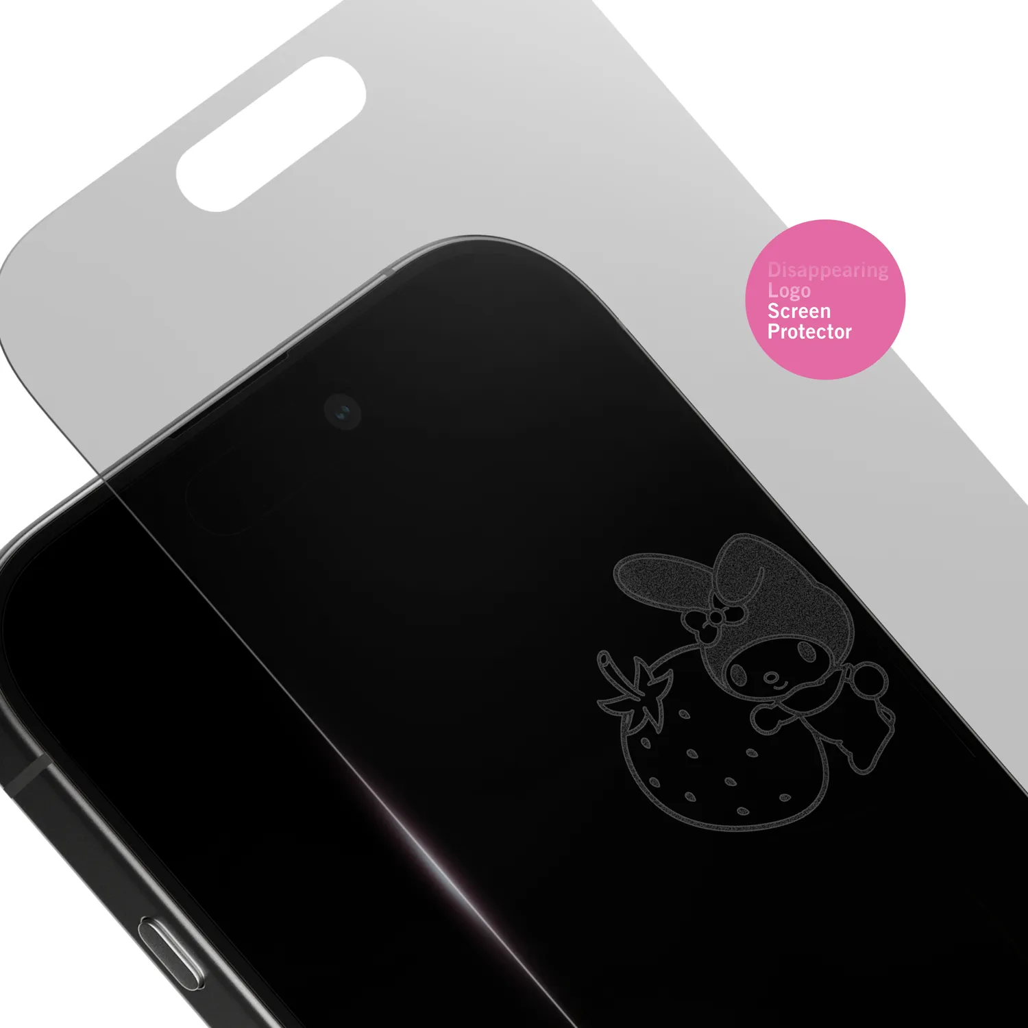 Screen Skinz My Melody Berry skjermbeskytter iPhone 14/13/13 Pro klart glass