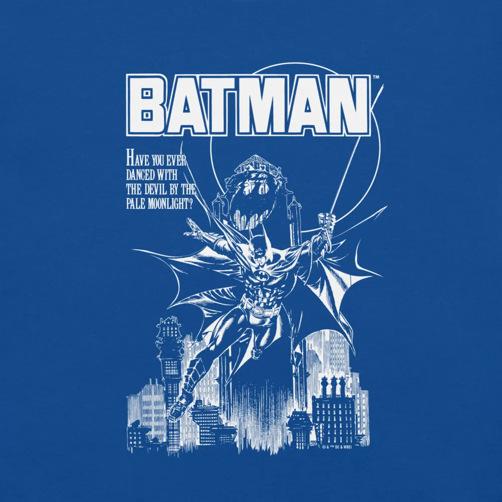 Batman (1989) Pale Moonlight T-skjorte – bomull