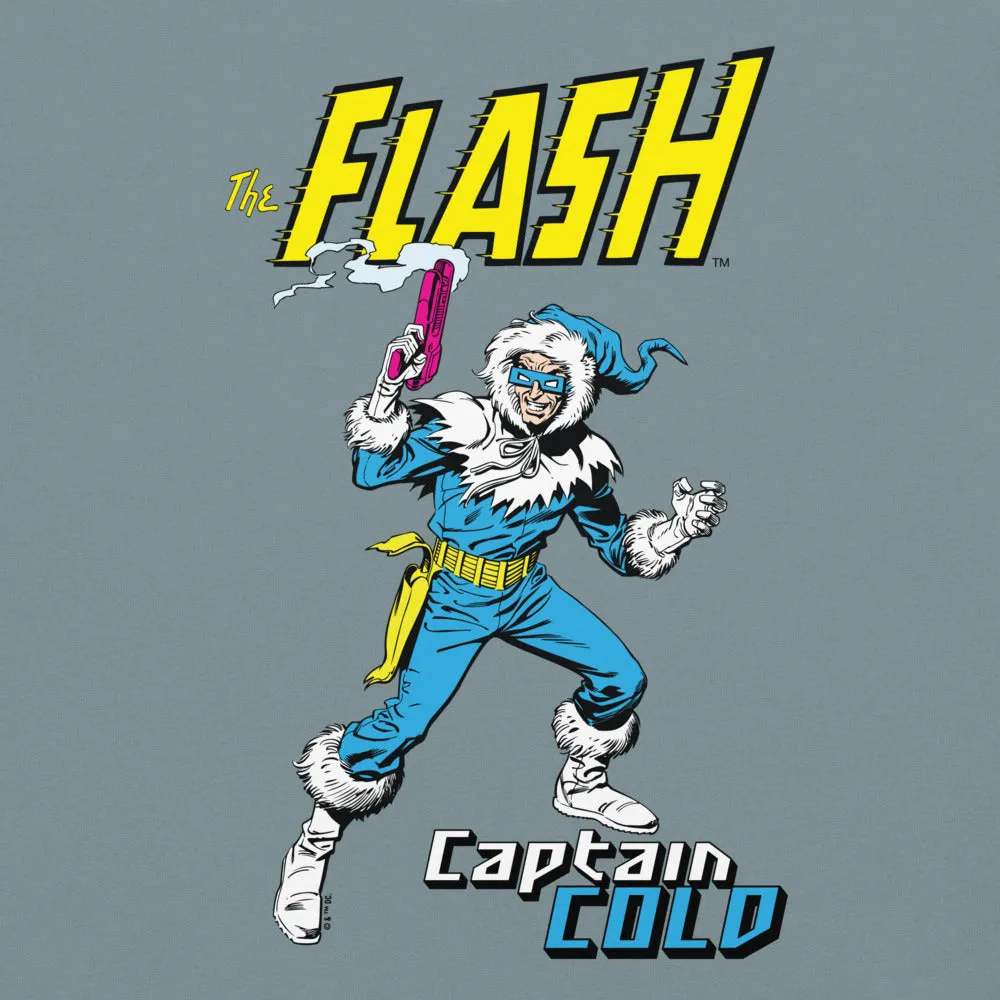 Batman Captain Cold Comfort Colors T-skjorte Ice Blue – bomull