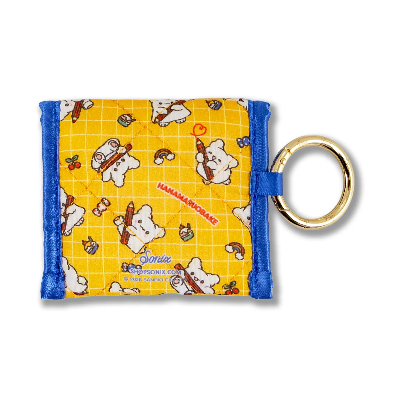 Hello Kitty Hanamaruobake x Sonix øreproppetui quiltet