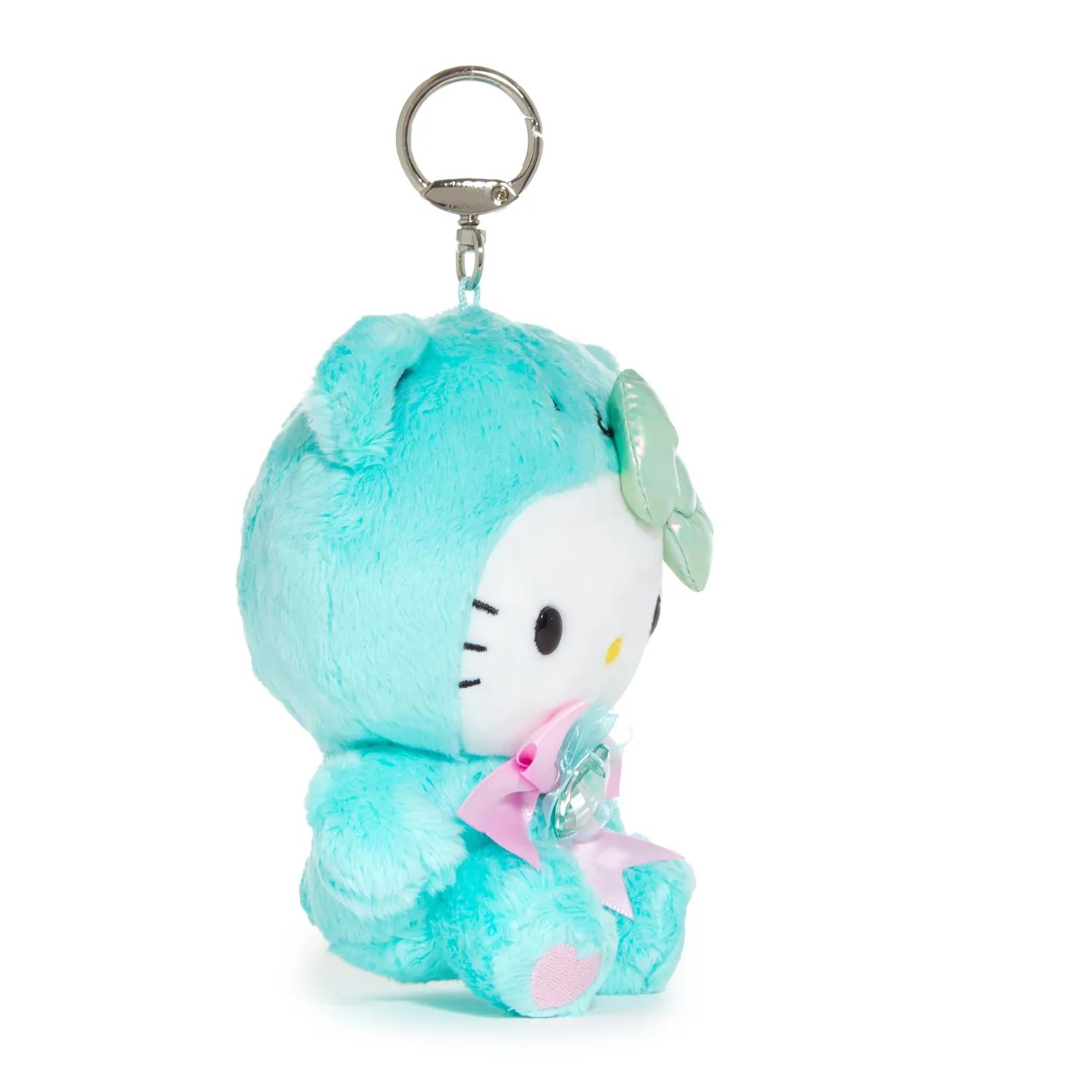 Hello Kitty Birthstone Mascot nøkkelring mai smaragd 5 tommer