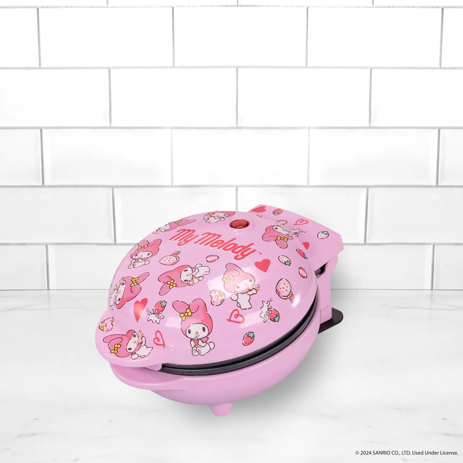 Hello Kitty My Melody Mini Waffle Maker Vaffeljern mini 120 V