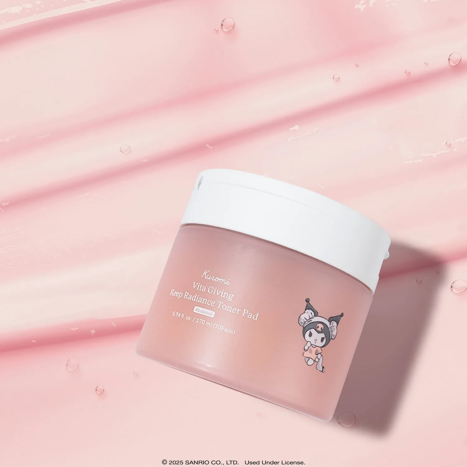 ByUR Vita Giving Keep Radiance Toner Pad Kuromi toner pads brightening