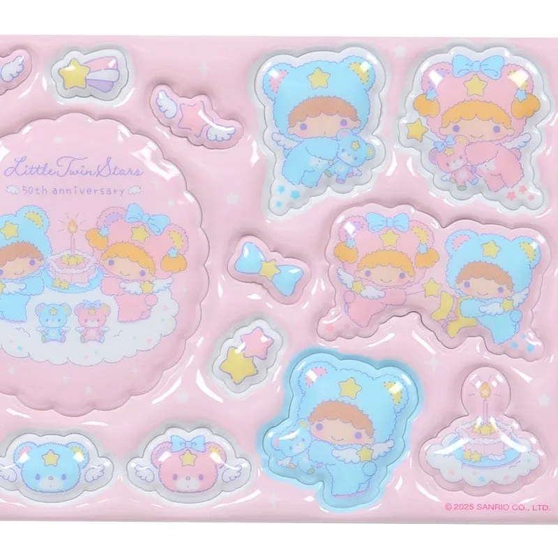 Sanrio LittleTwinStars 21-pc Mini Sticker Pack klistremerker