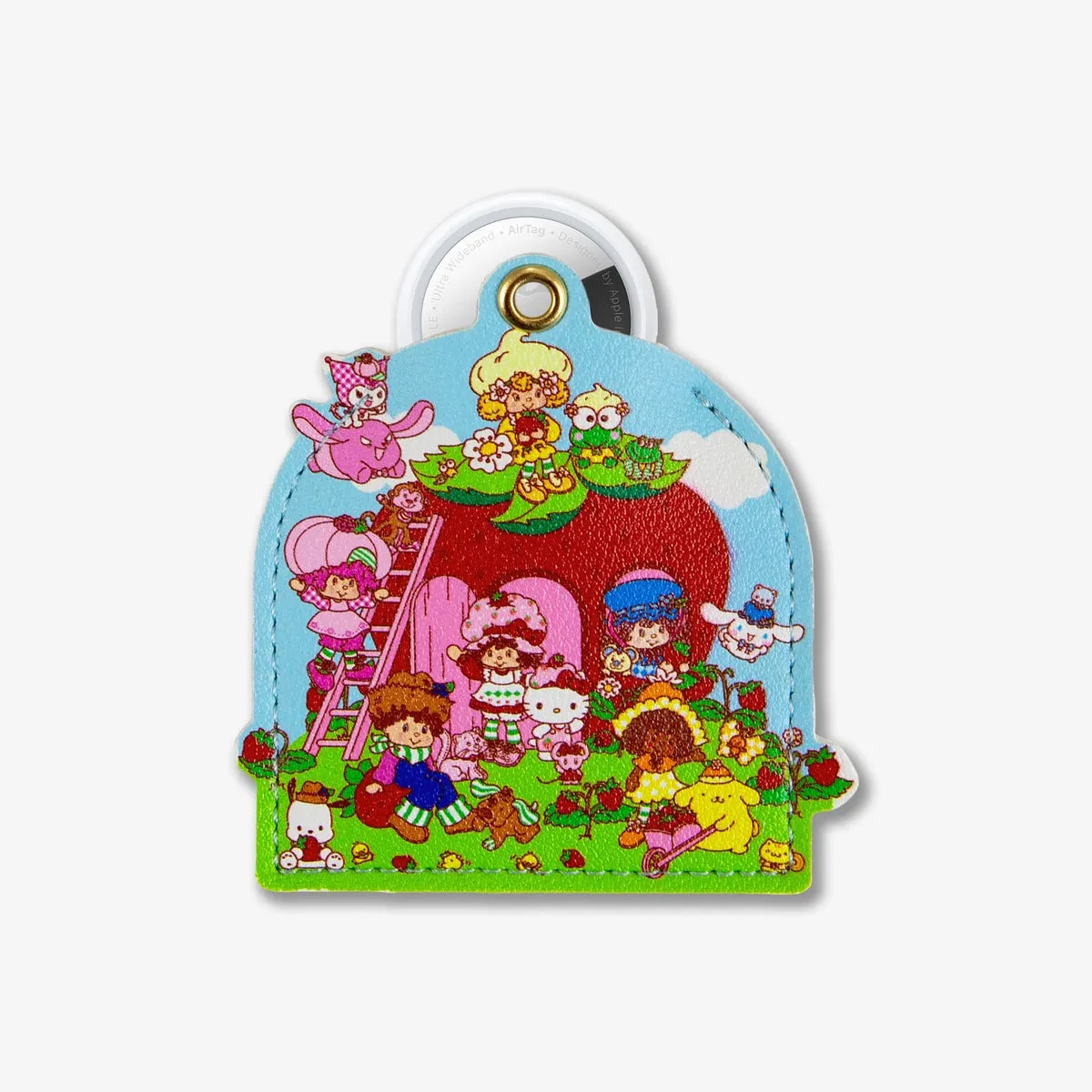Hello Kitty and Friends x Sonix Strawberry Shortcake AirTag Keychain nøkkelring