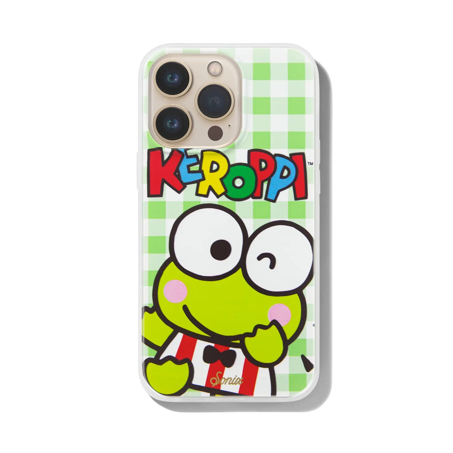 Hello Kitty Sonix Keroppi MagSafe iPhone-deksel grønt 13 Pro