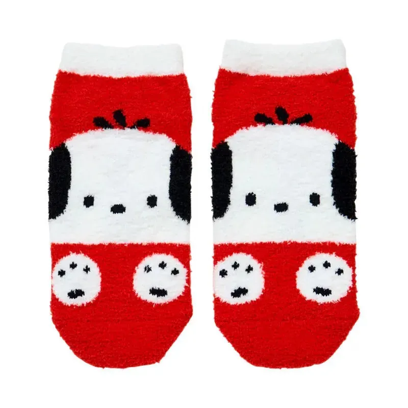 Hello Kitty Pochacco Tucked-In Cozy ankelsokker 1 par