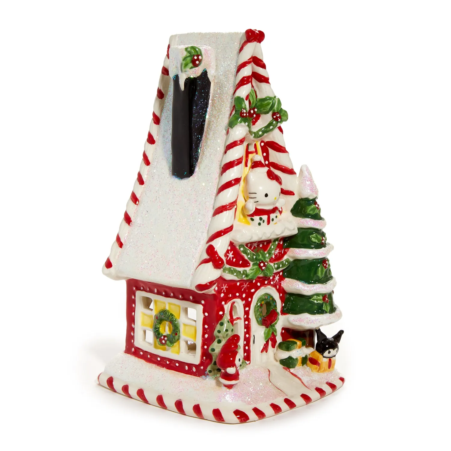 Hello Kitty and Friends Ceramic Holiday Candle House lysestake