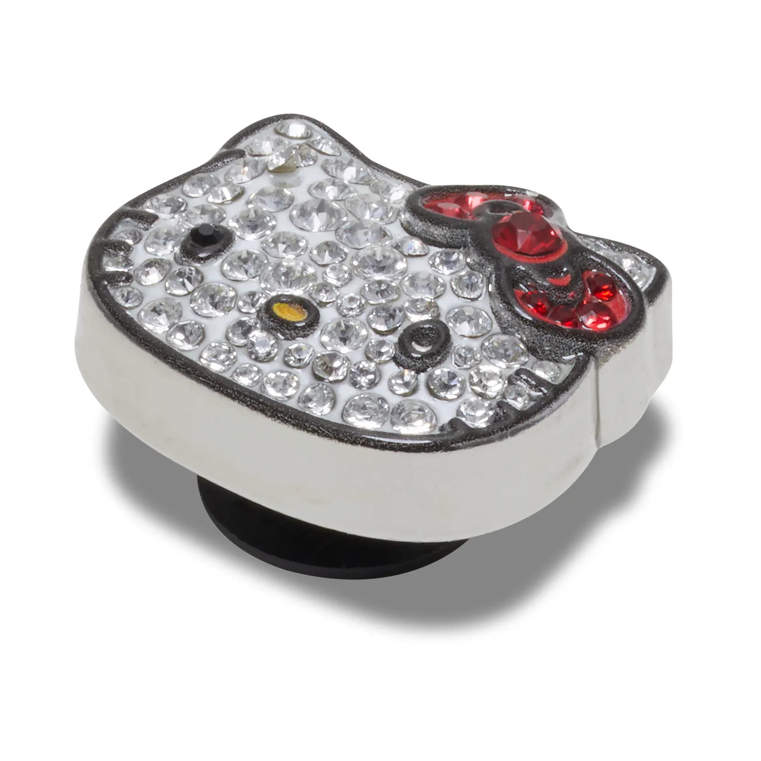Hello Kitty Crocs Jibbitz med Swarovski-krystaller hvit 1 stk