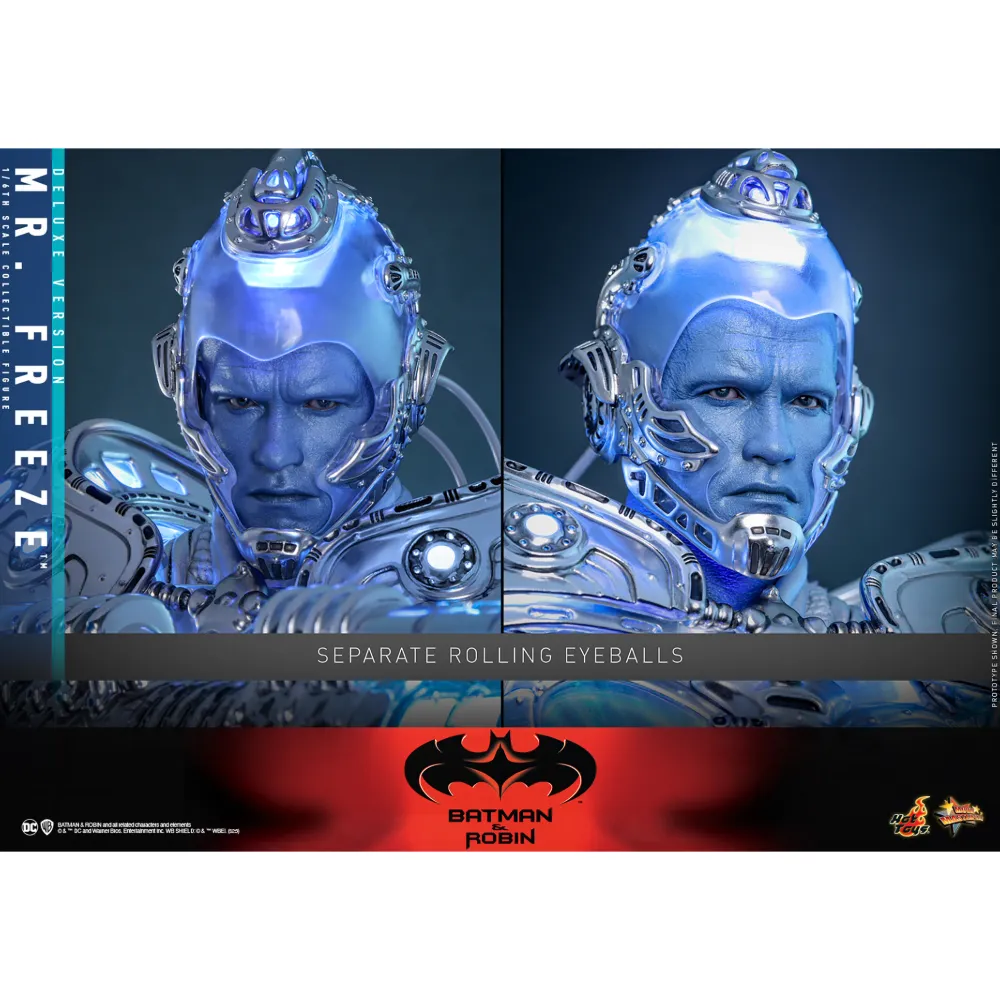 Batman & Robin Mr. Freeze Deluxe samlerfigur Sixth Scale