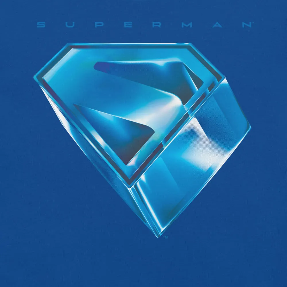 Batman SUPERMAN (2025 Movie) Stylized S-Shield t-skjorte svart