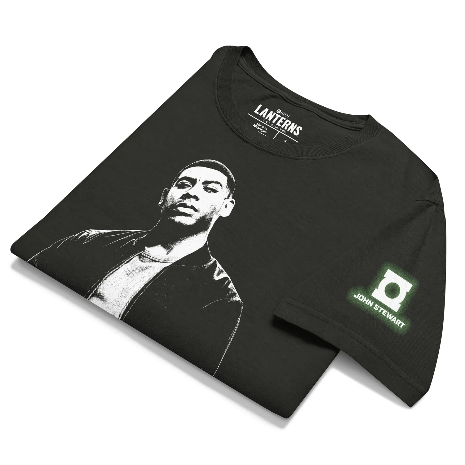 Batman Lanterns John Stewart T-skjorte oversized