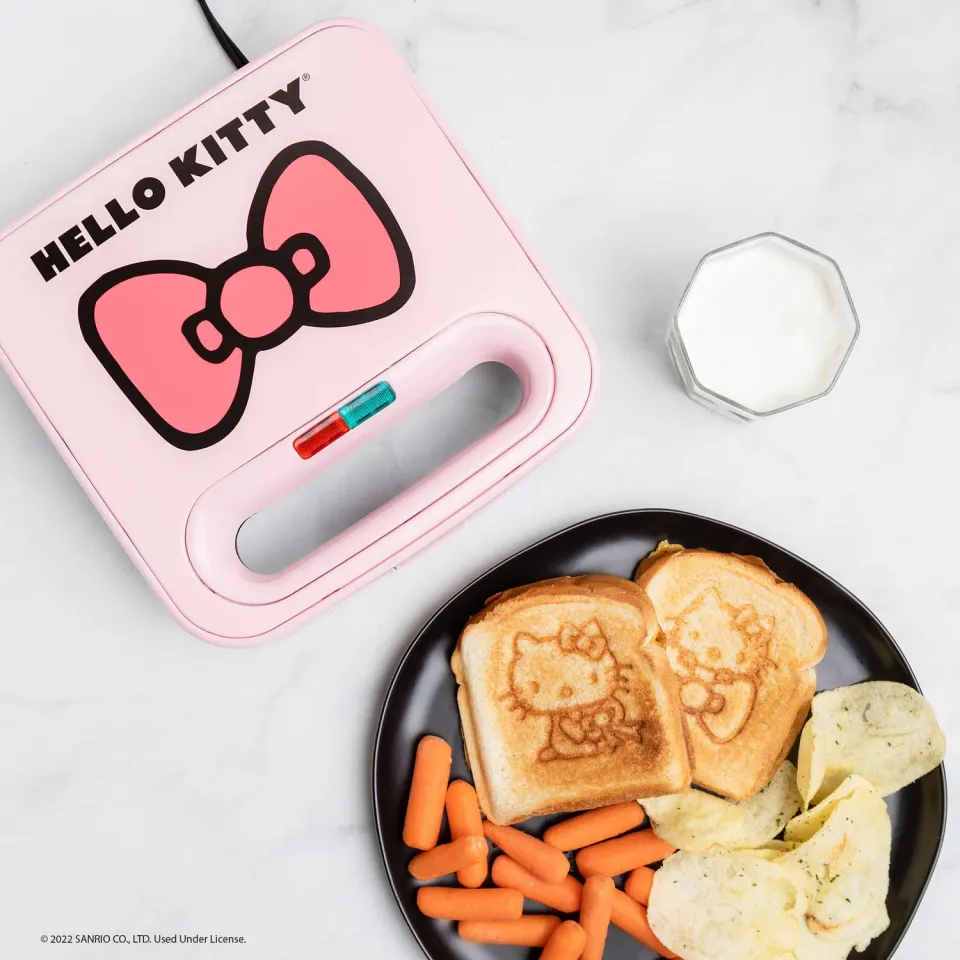 Hello Kitty Bow Sandwich Maker sandwichgrill rosa