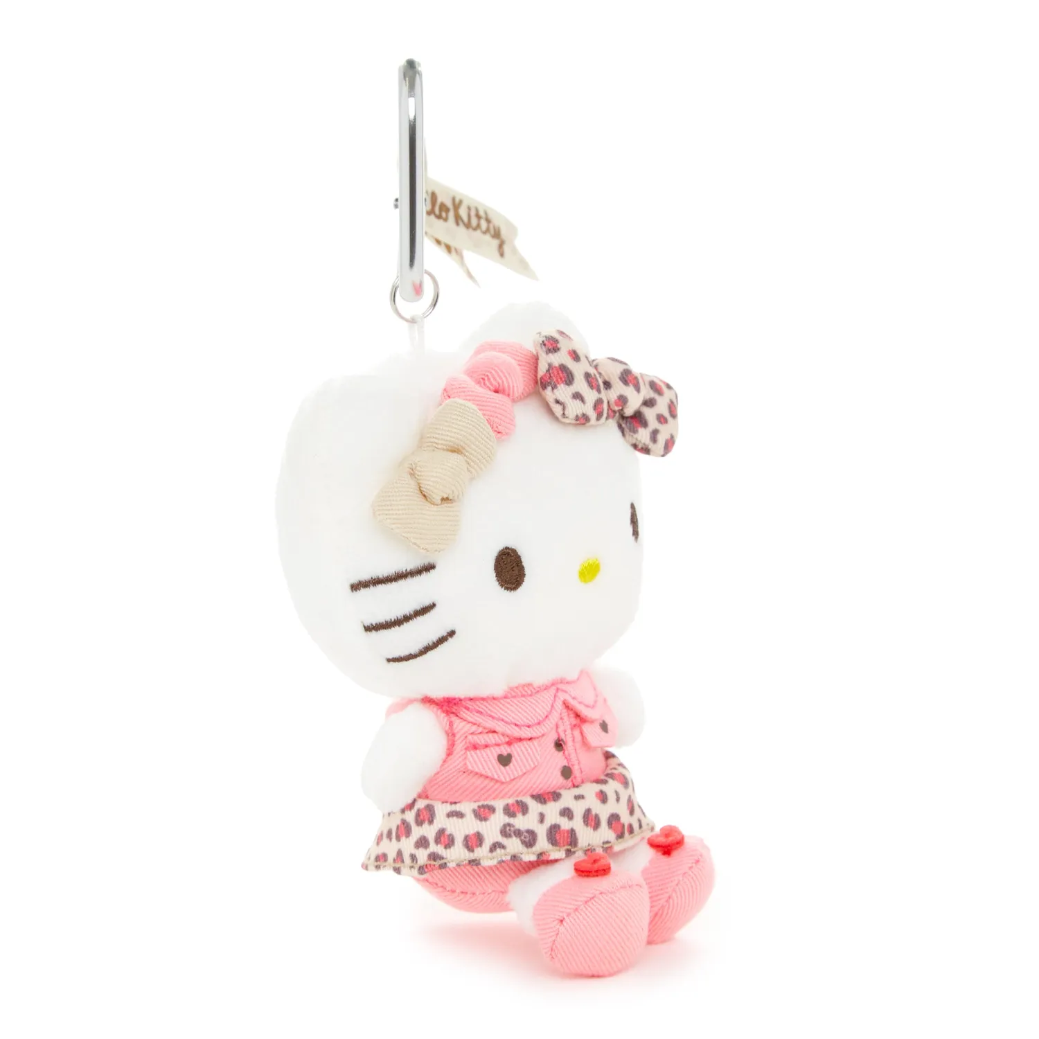 Hello Kitty Trendy Birthday Series Plush Mascot Keychain nøkkelring