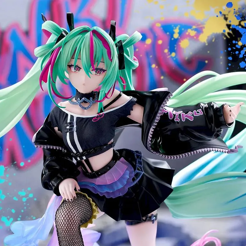 Neo Tokyo Vocaloid Hatsune Miku Punk FIGURIZMα figur 23 cm PVC